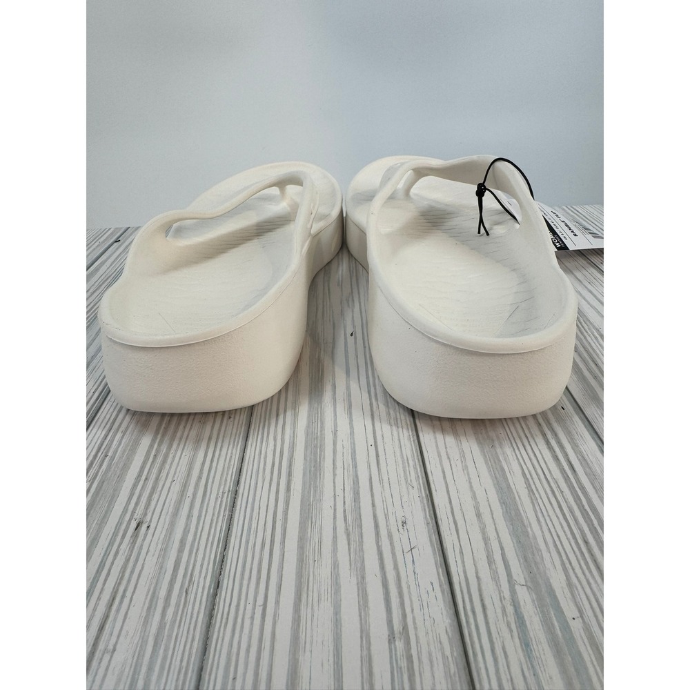 Columbia Women's Ramble‎ Flip Sandals Graphite White Size 10 Platform Comfort - Picture 2 of 9